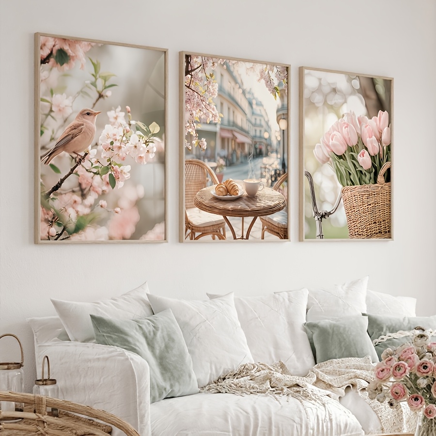3pcs/set Romantic Paris Street - đánh giá và giá Home Decor Unique Items