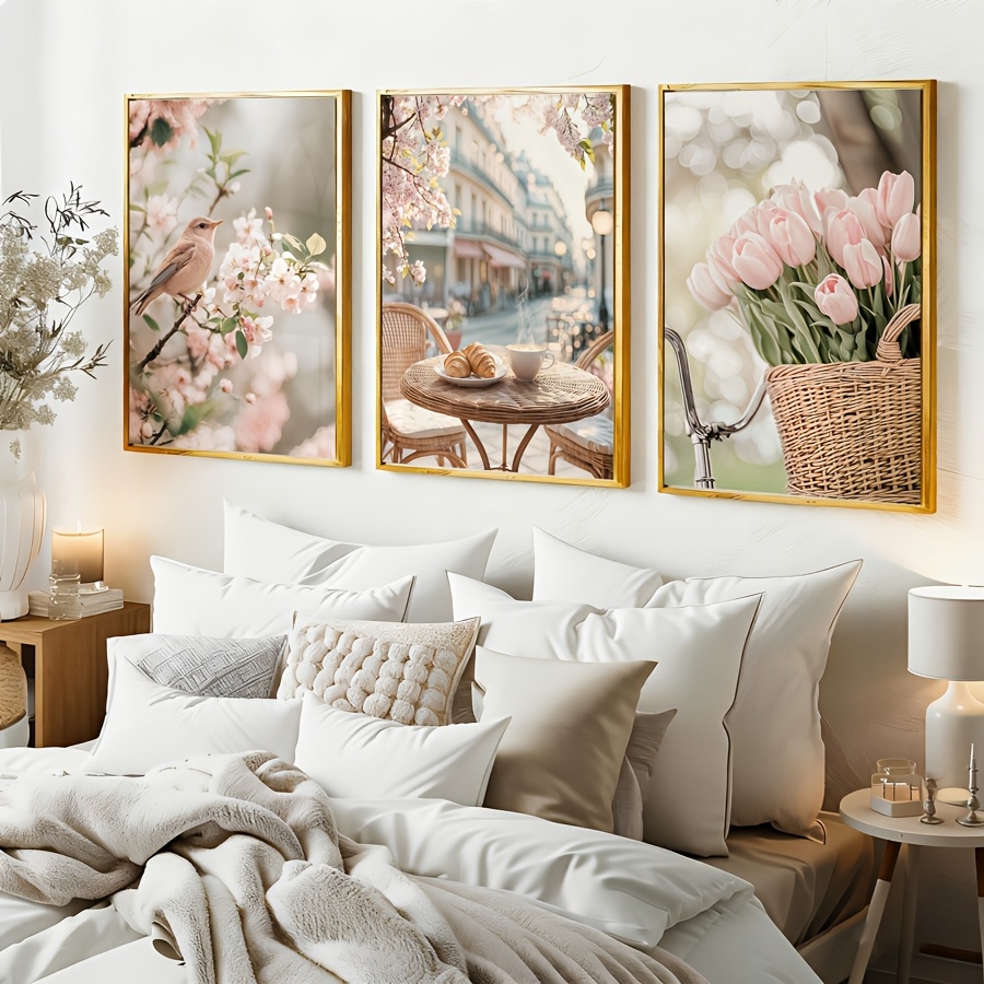 3pcs/set Romantic Paris Street - đánh giá và giá Home Decor Unique Items