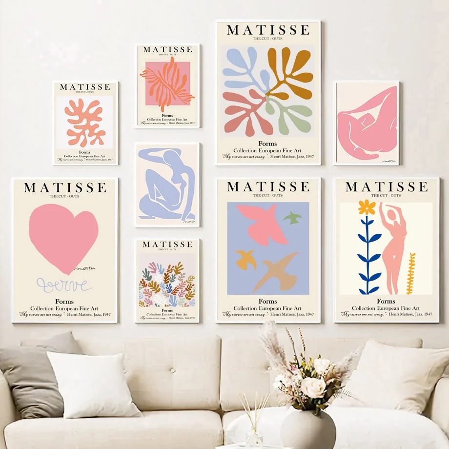 Abstract Matisse Girl Body Pig - đánh giá và giá Home Decor Minimal