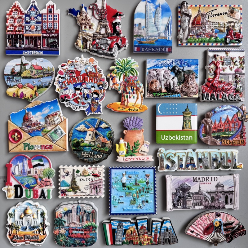 Fridge Magnets Italy Paris Hol - đánh giá và giá Home Decor Bali