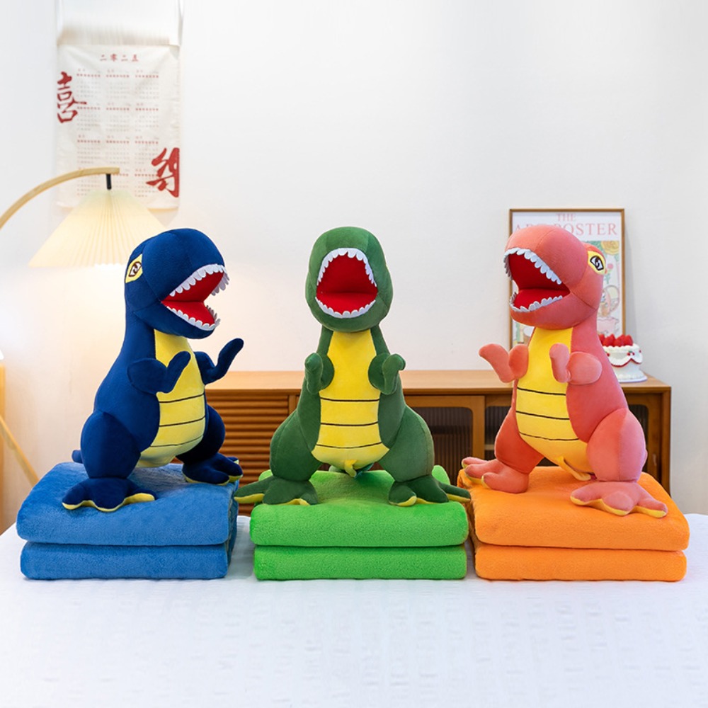 Cartoon 2-in-1 Pillow Blanket  - đánh giá và giá Decorative Throw Pillow