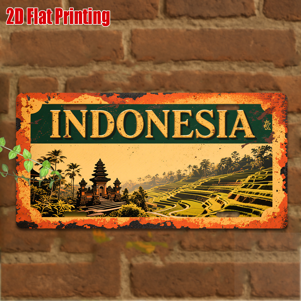 2D Flat,1pc, Vintage Metal Sig - đánh giá và giá Home Decor Bali