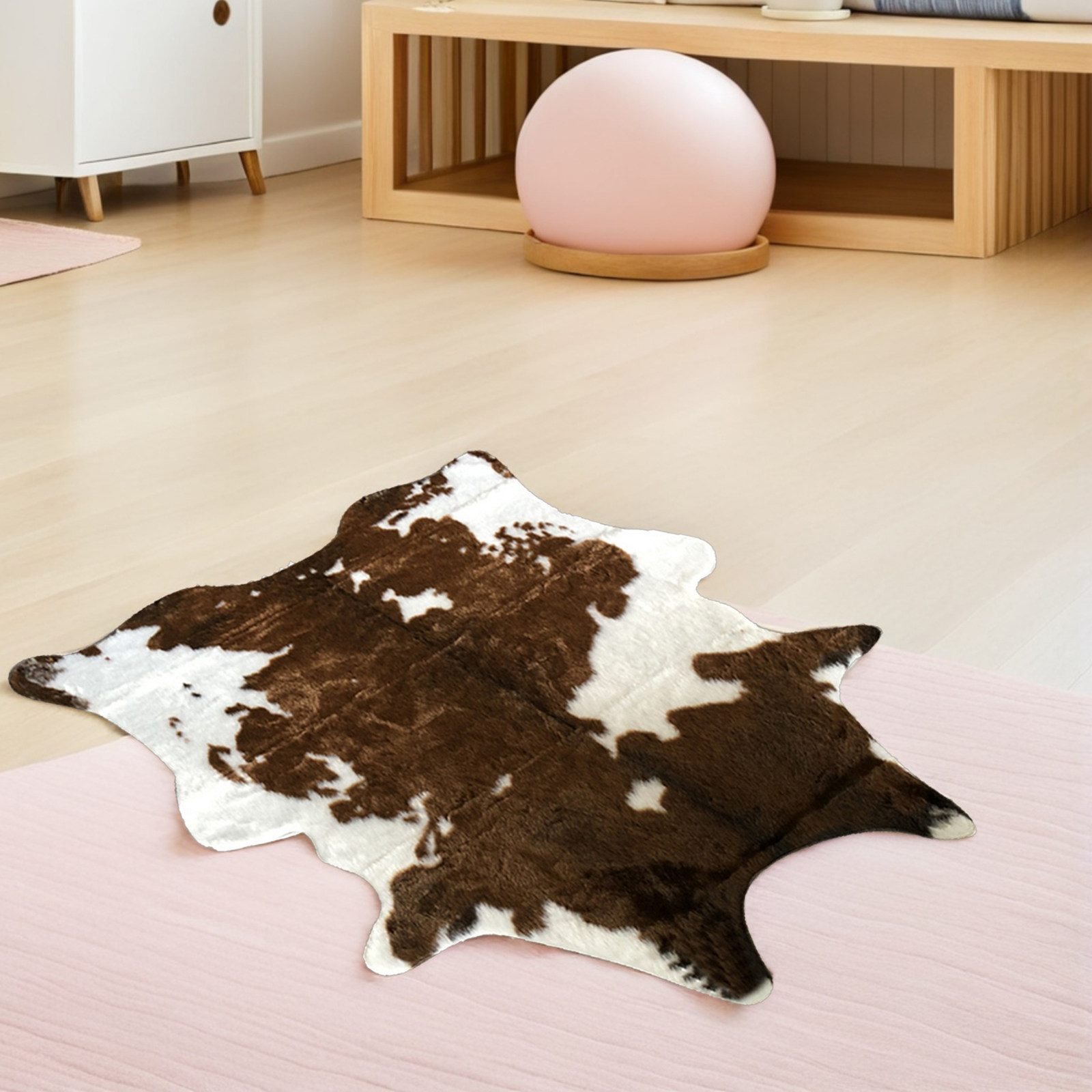 Faux Leather Carpet Cowhide Ca - đánh giá và giá Cowhide Rug Faux