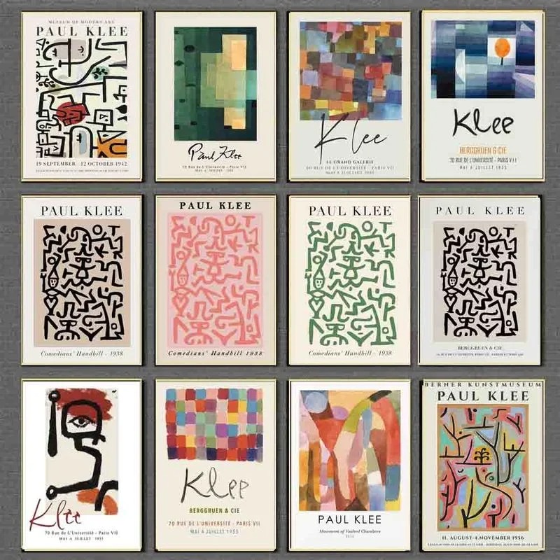Paul Klee Exhibition Styles Wa - đánh giá và giá Home Decor Minimal