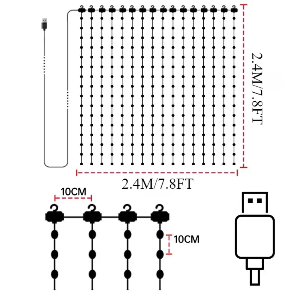 LED Intelligent Curtain Light  - đánh giá và giá Home Decor App Free
