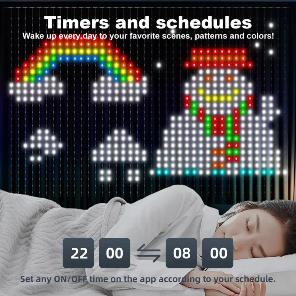 LED Intelligent Curtain Light  - đánh giá và giá Home Decor App Free