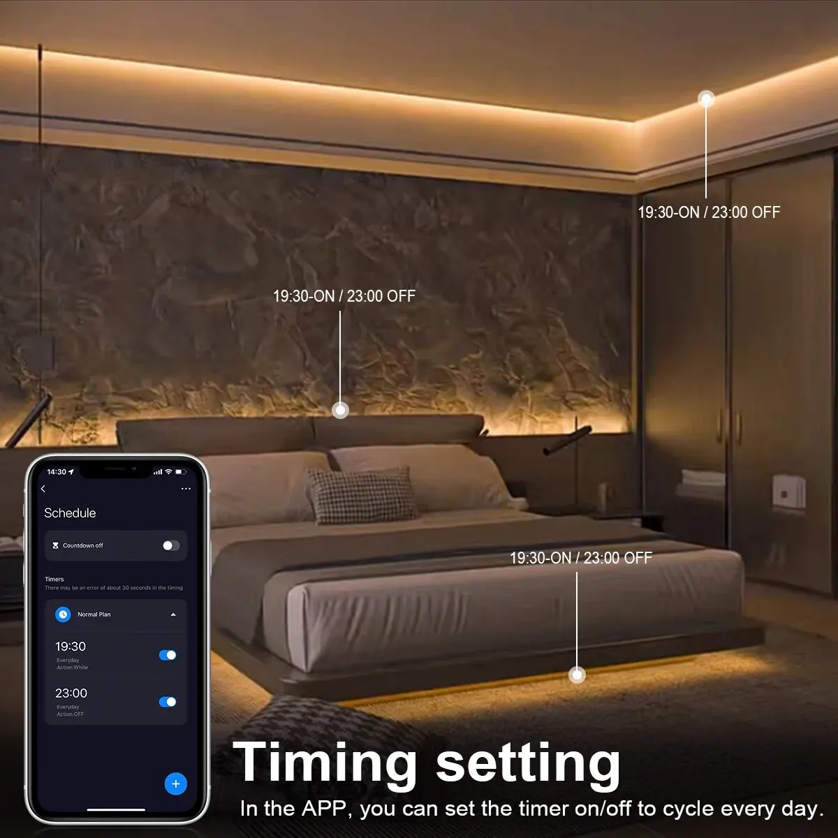 Tuya Smart COB LED Strip Light - đánh giá và giá Home Decor App Free