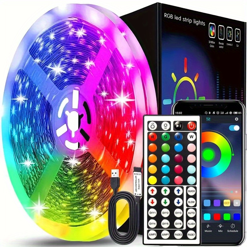 RGB LED Strip Lights Music Syn - đánh giá và giá Home Decor App Free