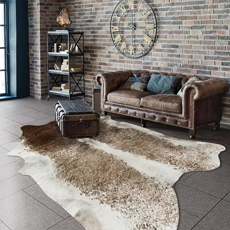 American Style Faux Fur Cowhid - đánh giá và giá Cowhide Rug Faux