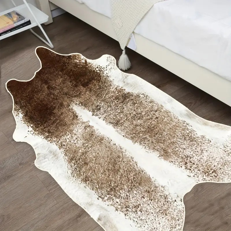 American Style Faux Fur Cowhid - đánh giá và giá Cowhide Rug Faux