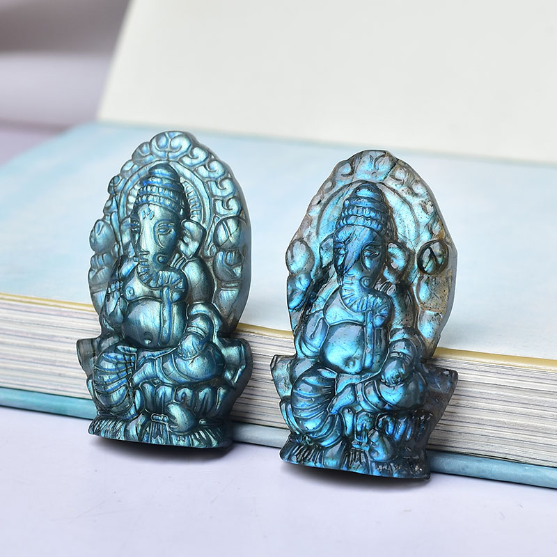Labradorite Ganesha Gift Penda - đánh giá và giá Home Decor Modern Organic