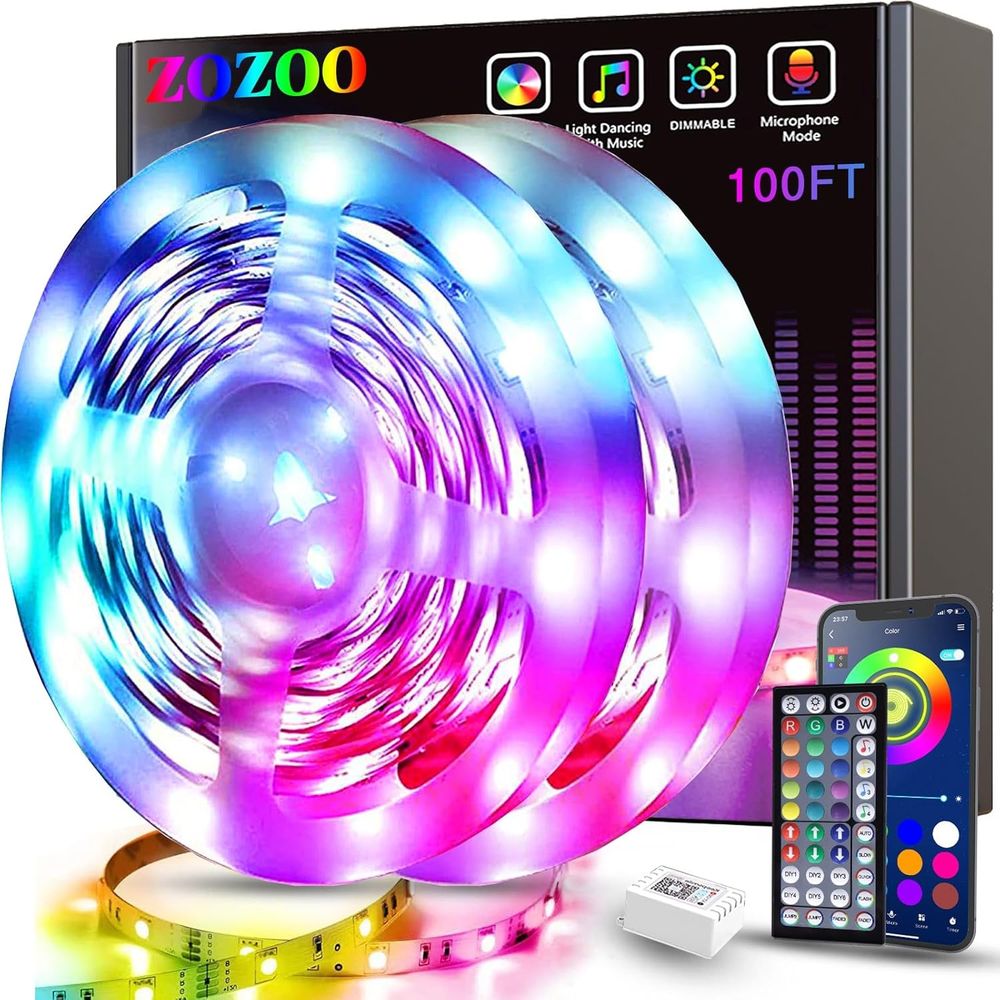 RGB LED Strip Lights for Bedro - đánh giá và giá Home Decor App Free
