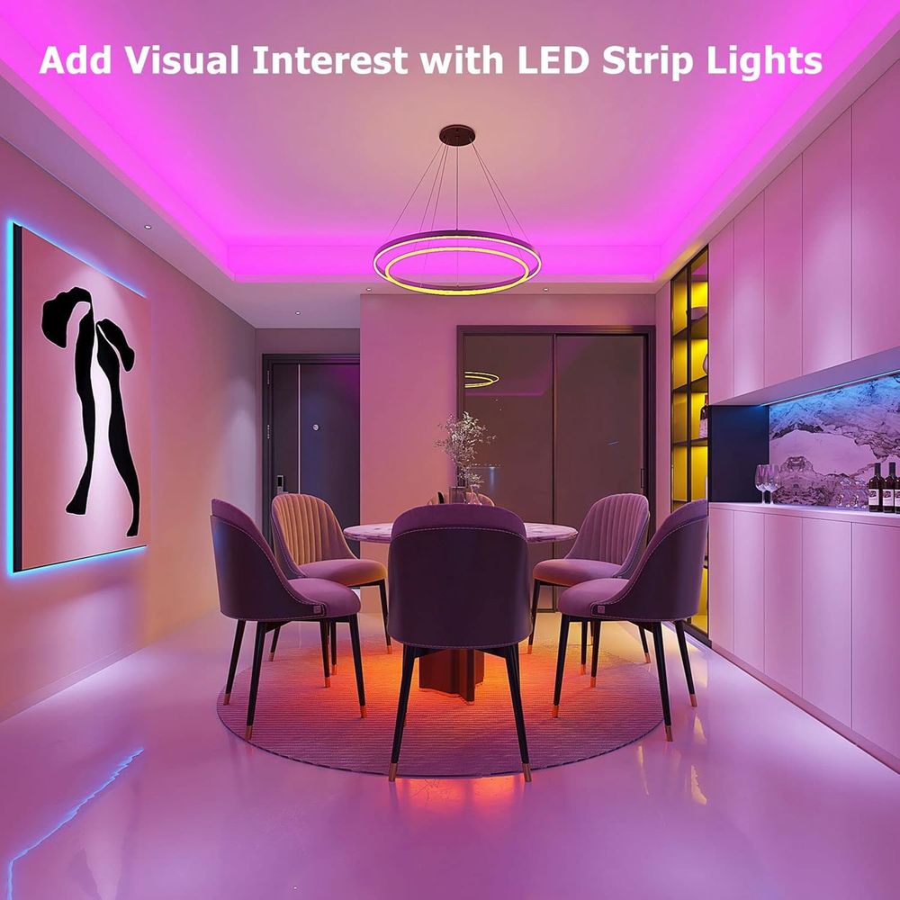 RGB LED Strip Lights for Bedro - đánh giá và giá Home Decor App Free