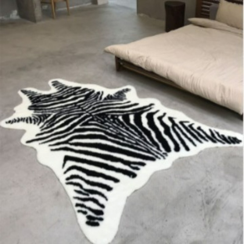 Large Size Soft Faux Fur Leath - đánh giá và giá Cowhide Rug Faux
