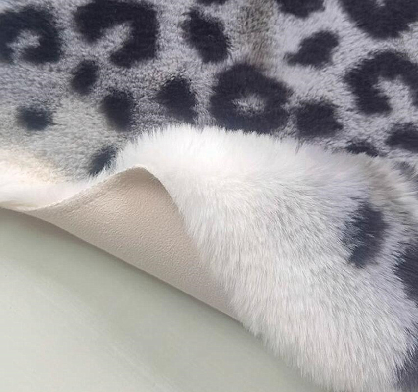 150x100cm Leopard Print Large  - đánh giá và giá Cowhide Rug Faux