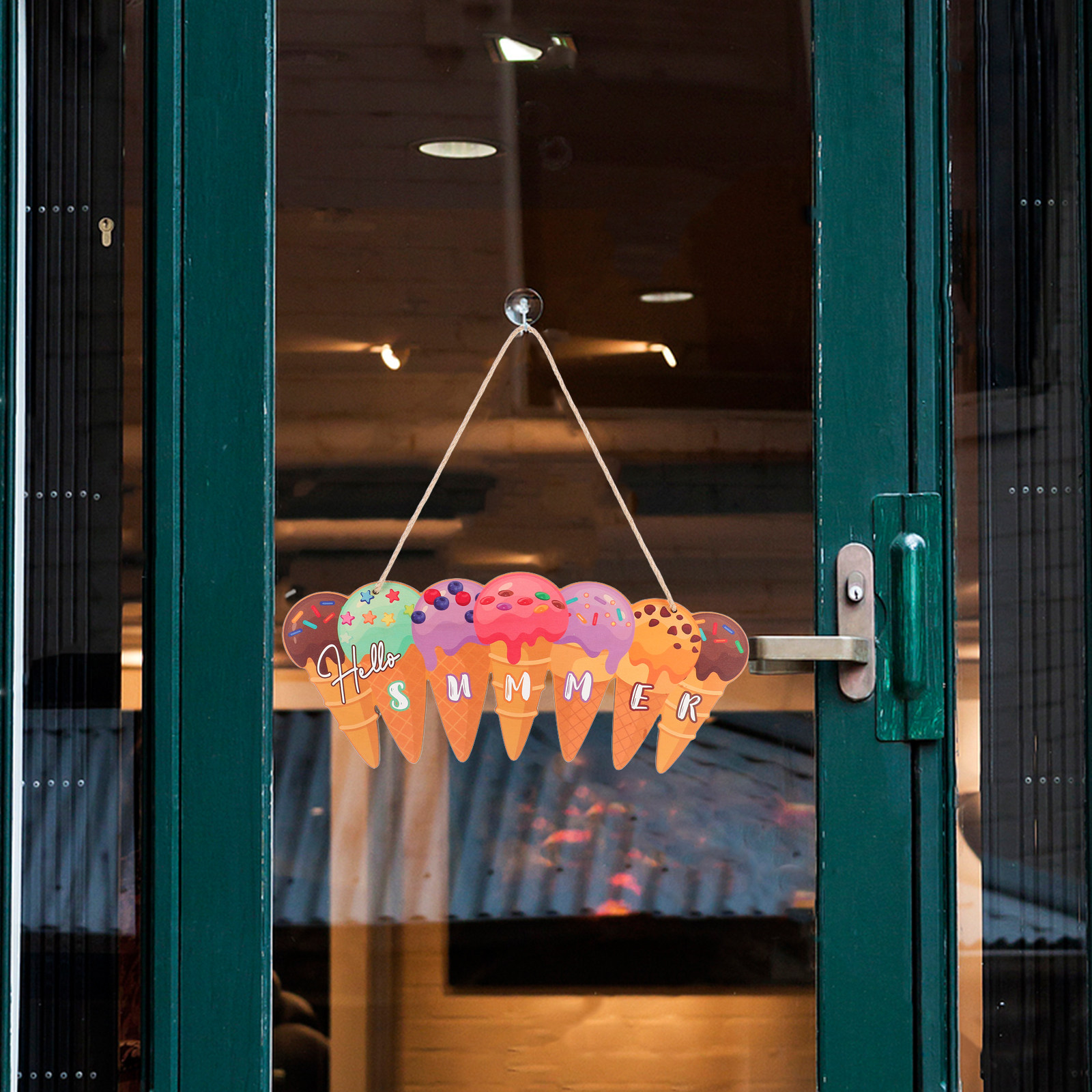 Wooden Ice Cream Door Sign Sum - đánh giá và giá Home Decor Nautical