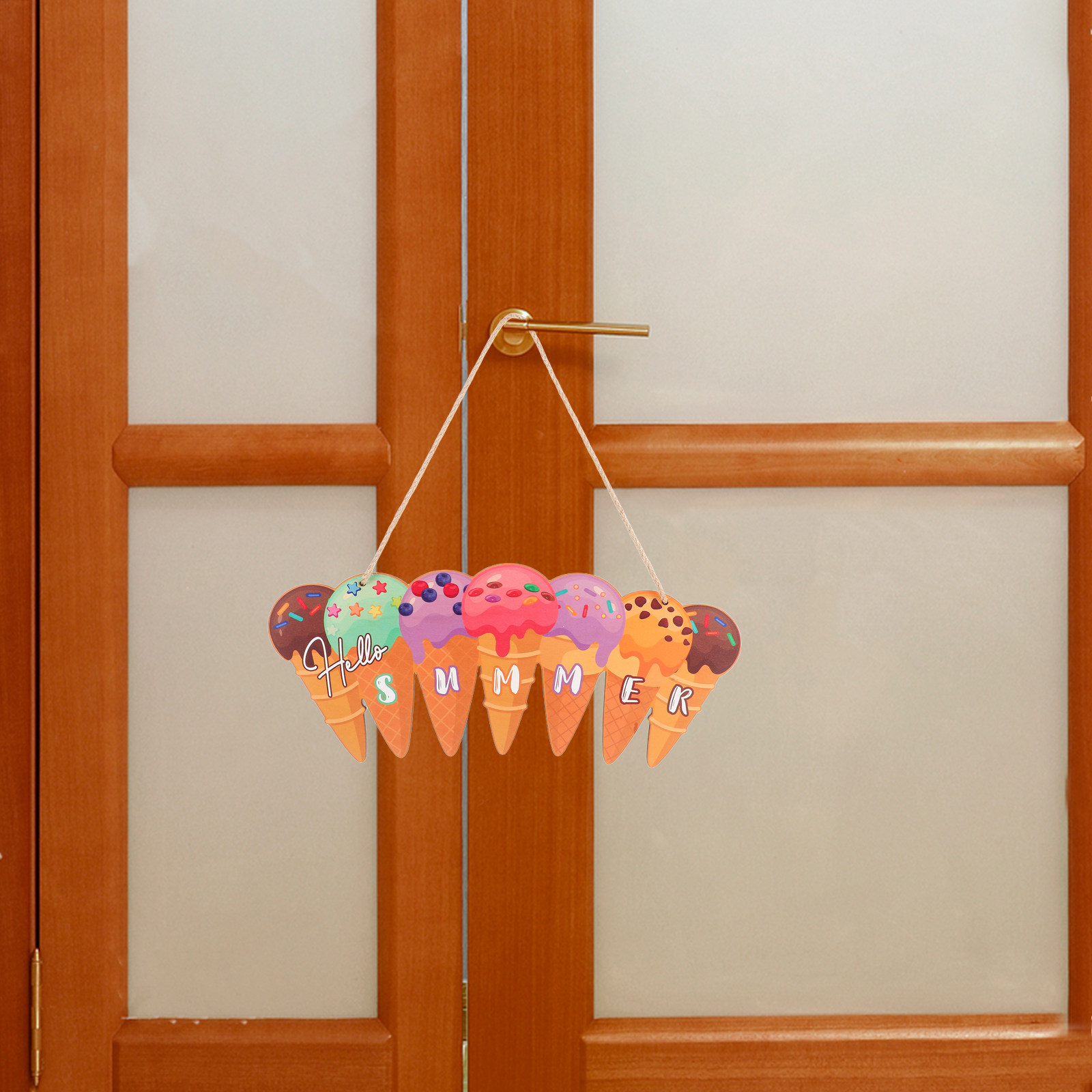 Wooden Ice Cream Door Sign Sum - đánh giá và giá Home Decor Nautical
