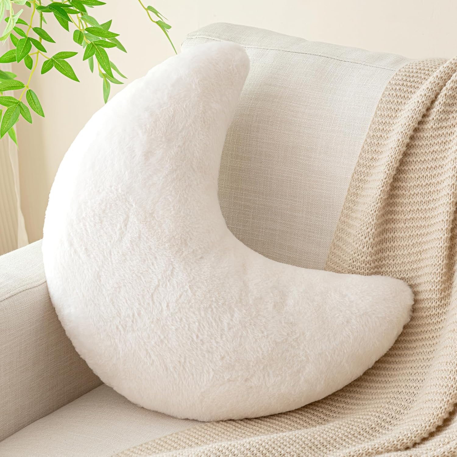 Soft Moon Pillow for Bed Couch - đánh giá và giá Decorative Throw Pillow