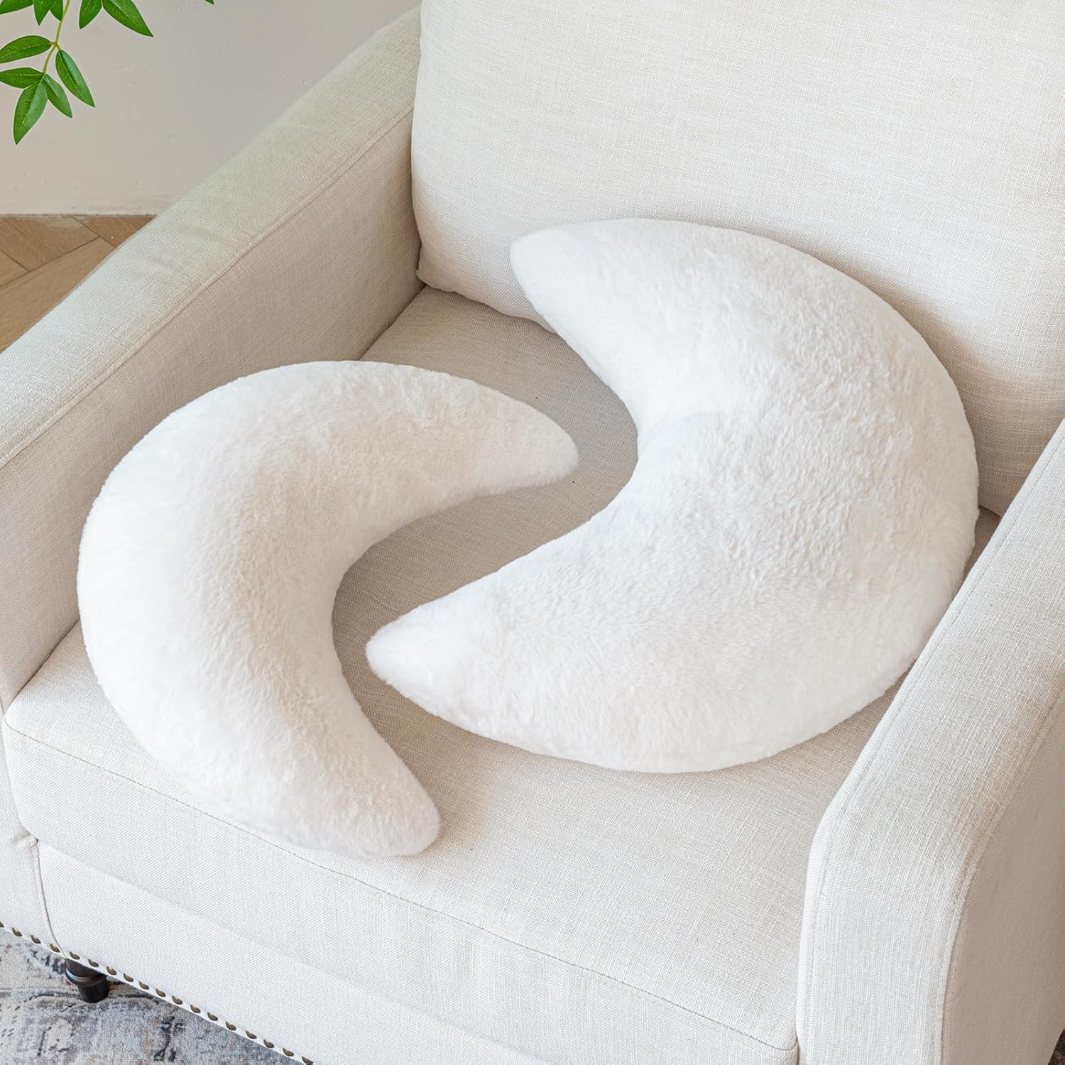 Soft Moon Pillow for Bed Couch - đánh giá và giá Decorative Throw Pillow