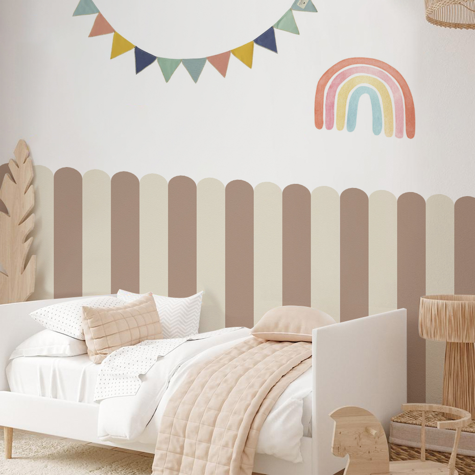Multicolor Vertical Striped Ar - đánh giá và giá Home Decor Wallpaper