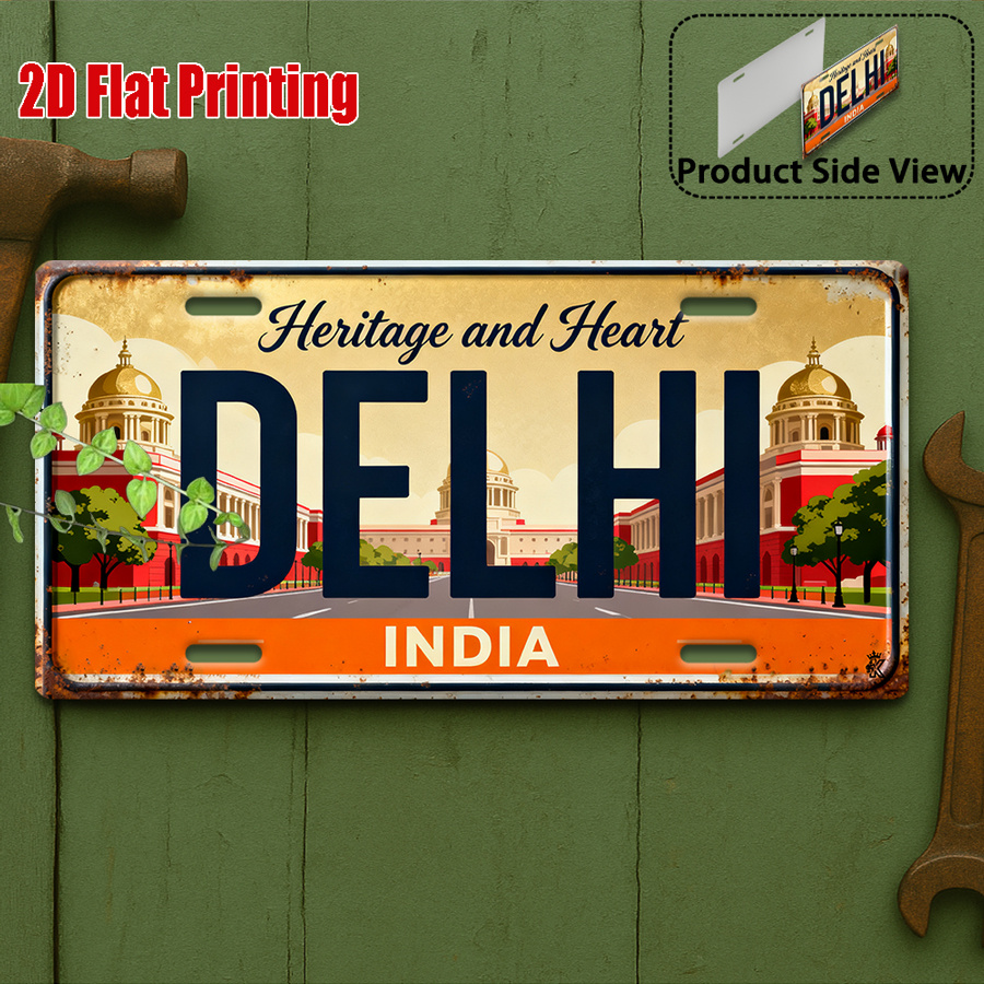 Tin Sign - Vintage Durable Met - đánh giá và giá Home Decor Delhi