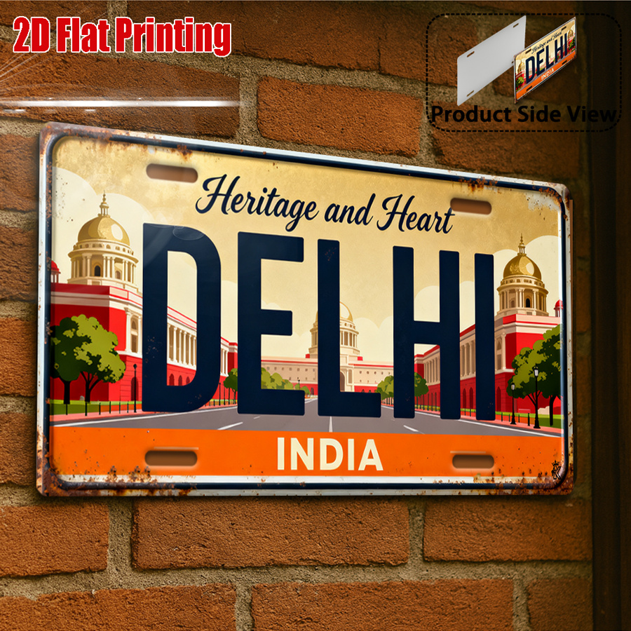 Tin Sign - Vintage Durable Met - đánh giá và giá Home Decor Delhi
