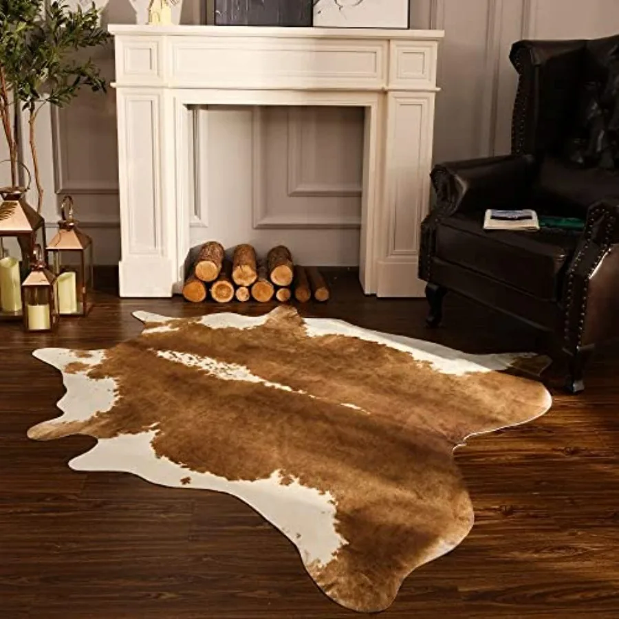 Premium Faux Cowhide Rug, Cow  - đánh giá và giá Cowhide Rug Faux