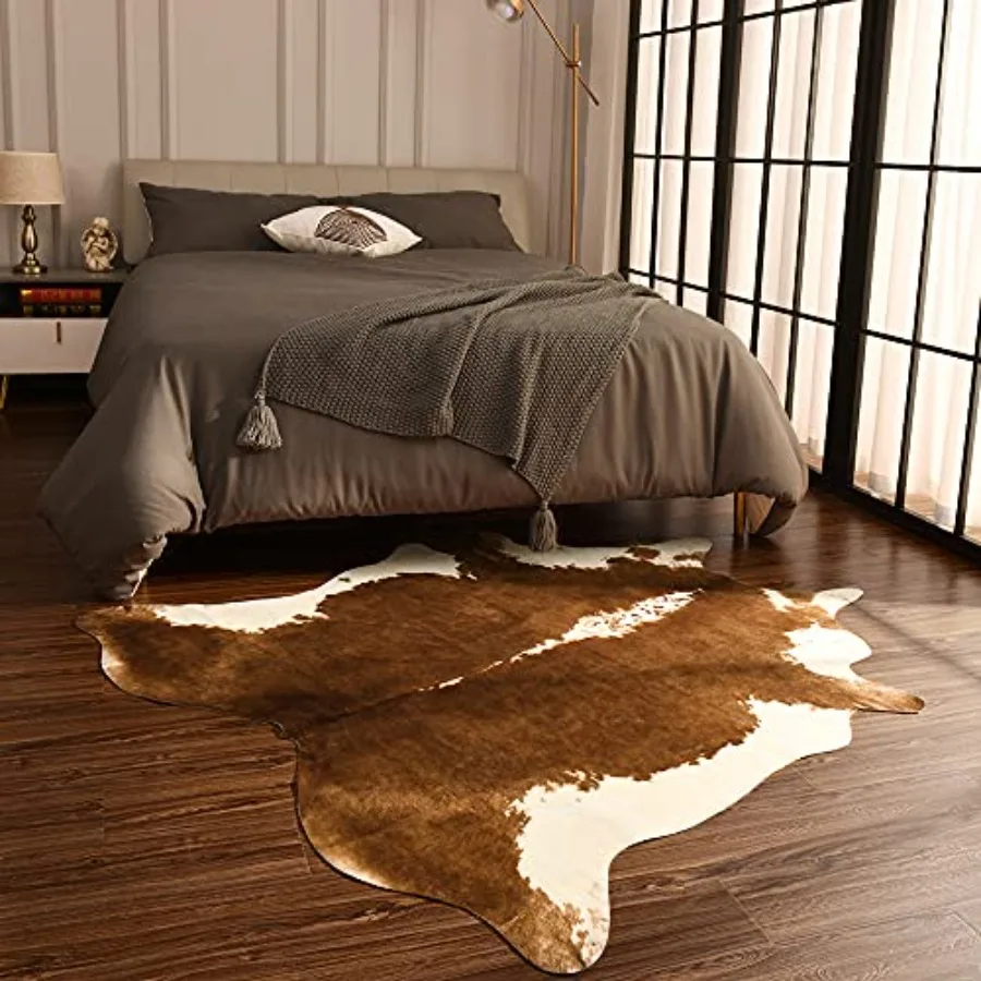 Premium Faux Cowhide Rug, Cow  - đánh giá và giá Cowhide Rug Faux